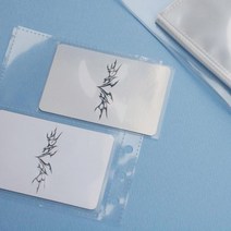 덕질 필수템 6공 카드 사진 엽서 리필파일 고딩 우정 앨범제작, 키노 엽서