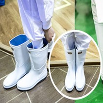 위생장화 옷 조리복 식품 회사 주방 쉐프 가운 긴팔 반팔 육가공 조리, peoqqq88 쿠팡 255_백색