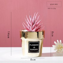 Stevevivian INS 북유럽 바람 시뮬레이션 이미지 요정 냄비 포트 포트 포팅 창 장식 요정 공 성공 식물 황금 화분 식물, 노회