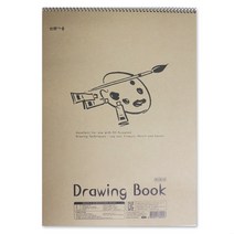 준전문가용 스케치북 크로키북 미술 드로잉, 1권, 2000 5절 스케치북