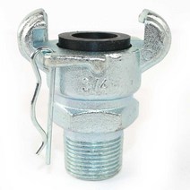 미국발송 Interstate Pneumatics CU-851 3/4 인치 수 NPT 스트레이트 잭 해머 커플러165282, 1