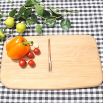 [바보사랑] 우드밀리 메이플 단풍나무 캠핑 플레이팅 원목 도마, 단풍나무 도마