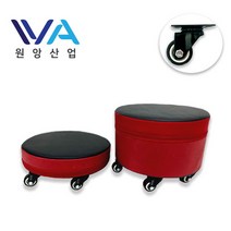 원앙산업 잘굴러 앉은뱅이 동글뱅이 무빙의자, 1개