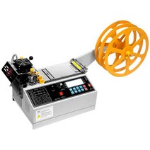 상표 자동 절단기 밸크로 커터기 탁상용 열선 로라, 986 단일 냉각