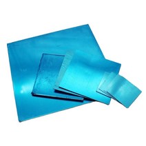 알루미늄 시트 플레이트 0.5mm 0.8mm 1mm 2mm 3mm, 0.5x100x100mm 1개