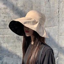엘마운틴 DG 다가려 여성 버킷햇 모자 여름 돌돌이 썬캡
