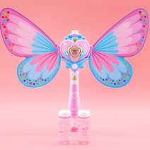 나비날개 요술봉 비눗방울 (핑크), 단품