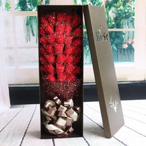 1주년 선물 200일 꽃선물 100일 여자친구 깜짝 고백 꽃다발, 33송이의셔스레드