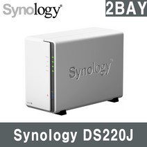 시놀로지 DS220J 씨게이트아이언울프 하드 포함형, DS220J 2TB 씨게이트아이언울프 (1TBx2)