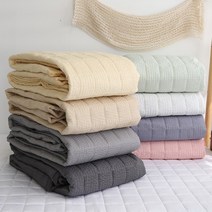 모노 여름 시어커서 고정밴딩 침대패드 8COLOR, 모노 블루