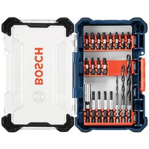 보쉬 20피스 임팩트 터프 드릴 드라이버 맞춤형 케이스 시스템 세트 DDMS20194838, 20 Piece Set, Drill / Drive