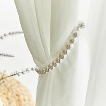 모던하우스 진주 자석타이백 2PCS 화이트 BL4621001