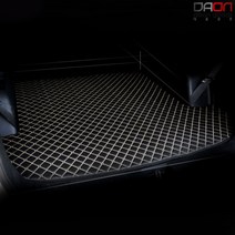 주식회사 아이빌 기아 K5 신형퀼팅 4D 가죽트렁크매트 차박매트, LPG(10년-15년), 블랙+블랙