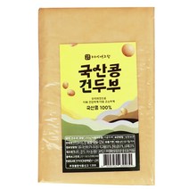 고소 담백 포두부 건두부 피 면 쌈두부, 260g, 5개