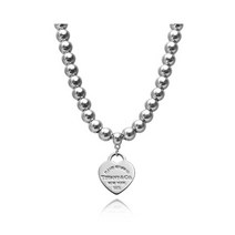 TIFFANY&CO(티파니앤코) 티파니앤코 TIFFANY&CO GRP03891(24081192) / Return to Tiffany 리턴투티파니 비드목걸이 스몰