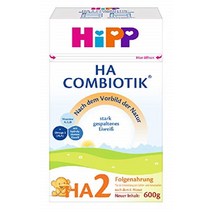 [정품] 독일 HIPP 분유 HA 2 콤비오틱 Combiotik 4er Pack (4 x 600 g)