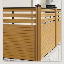 담벼락 울타리 가림막 단독주택 사생활보호 난간 옹벽, C. 가로판 완전 밀폐