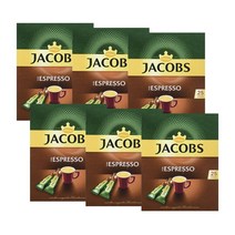 야콥스 에스프레소 독일 커피 스틱 Jacobs instant coffee espresso 25개입 6팩