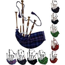 AAR 고적대 백파이프 스코틀랜드 로즈우드 로얄 스튜어트 타탄, Brown/ Pride of Scotland