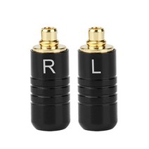 가수인이어 커스텀인이어 MMCX 핀 이어폰 오디오 커넥터 DIY 맞춤형 헤드폰 플러그 어댑터 Se215 Se846 HI, 03 Black