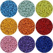 브랜드없음 물로 붙이는 마린비즈 약 330개입 색상별 골라담기, 06. 마린비즈 5mm 연분홍색 330개입