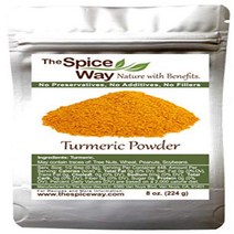 The Spice Way Turmeric Powder - ( 8 oz ) powdered ground tumeric root (curcuma) null, 1