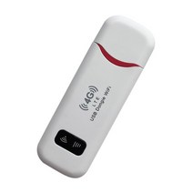 usb lte 라우터 4G LTE 무선 USB 동글 와이파이 라우터 150Mbps 휴대용 모바일 광대역 모뎀 스틱 SIM 카드 4G 무선 라우터 네트워크 어댑터, white red