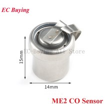 ME2-CO 가스 일산화탄소 센서 모듈 Co 농도 감지기 연기 경보 프로브 ME2 CO 14x14mm, 없음, 한개옵션0