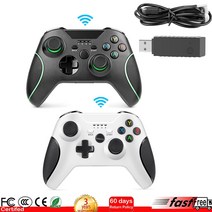 마이크로소프트 XBOX SERIES 무선 컨트롤러 조이스틱 +2.4G 리시버, WHITE