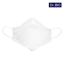 닥터바이오 KF94 보풀이 일어나지 않고 숨쉬기 편한 국산 컬러 마스크 50매, 흰색3겹