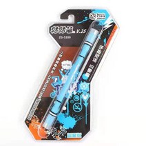 치코 ZG-5098 빛과 그림자 번개 시리즈 터닝펜돌리기, V25 블루스타 에디션