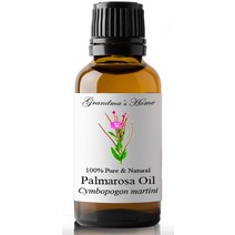 팔마로사 에센셜 오일 - 30mL 100% 순수 - 미국 판매자