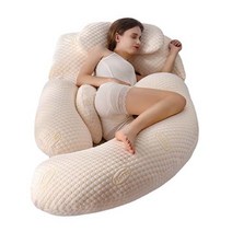 임산부 바디필로우 친환경 오가닉 U자형 3D 거품 거품 메모리 베개