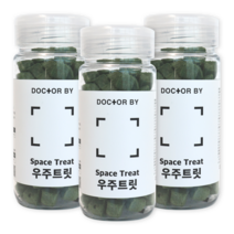 닥터바이 우주 트릿 강아지 소화율 높은 동결건조 야채 트릿, 3세트, 우주트릿