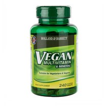 Holland & Barrett 홀랜드앤바렛 비건 멀티비타민 미네랄 240정, 1개