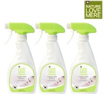 네이쳐러브메레 아기 옷 얼룩제거제 400mL x 3개, 얼룩제거제 x 3개