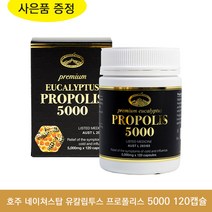 호주 네이쳐스탑 유칼립투스 프로폴리스 5000mg +사은품 건강 면역 영양제, 1개