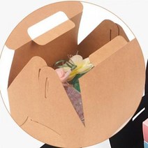 염내 선물 상자 포장 박스 제작 쿠키 화과자 케이스 조각 케이크 손잡이 마카롱 선물용 종이, 화이트