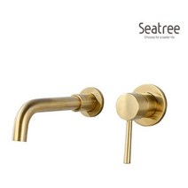 벽매립 세면 수전 ST-1501BG 무광골드