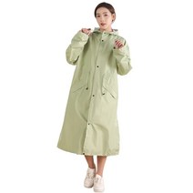 스패로우하우스 여성 레인코트 일체형 모자 허리 스트링 조절 등산 골프 여자 방수 성인 우비 비옷