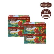 셀레셜시즈닝스 시나몬 애플 스파이스 20티백 4box (80티백), 2.4g, 20개입, 4개
