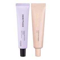 메리쏘드 모공착 컬러 프라이머 라벤더+모공착 프라이머+(증정)지우다크 나이트, 라벤더+모공착 프라이머