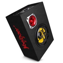 자동차 스피커 증폭 액티브 초박형 12v 24v 스페어, 5인치 원형 듀얼 스피커