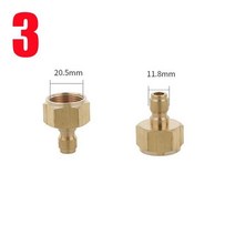 퀵 커플러 1/4 quot퀵 커넥터 플러그 남성 여성 압력 와셔 어댑터 호스 피팅 자동차 세탁기 가든, [03] 3