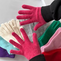 국내제작 9color 앙고라30퍼 울60퍼 고급 겨울 장갑 핸드워머 비비드 컬러풀 손가락장갑 울장갑 앙고라장갑
