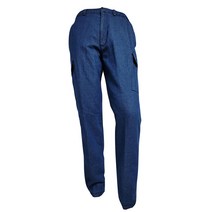 지벤 ZB-P654 청작업복 패딩 겨울 용접 청바지, 28