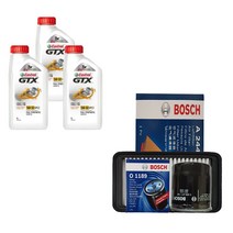 올뉴모닝(TA) 가솔린 훅스 타이탄 GT1 프로 C3 5W30(3L) 엔진오일세트, 3000ml, 1개