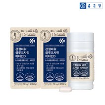 [종근당] 닥터굿스 관절파워 글루코사민 비타민D 2박스(4개월분), 상세 설명 참조, 상세 설명 참조