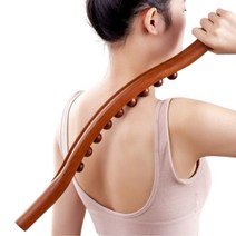 윈디즈 나무 지압봉 원목 마사지 봉 스틱 60cm, 1개