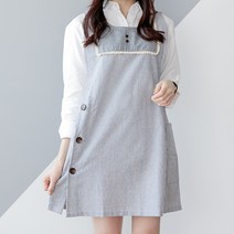 네이처데코 다이애나 원피스 앞치마, 그레이